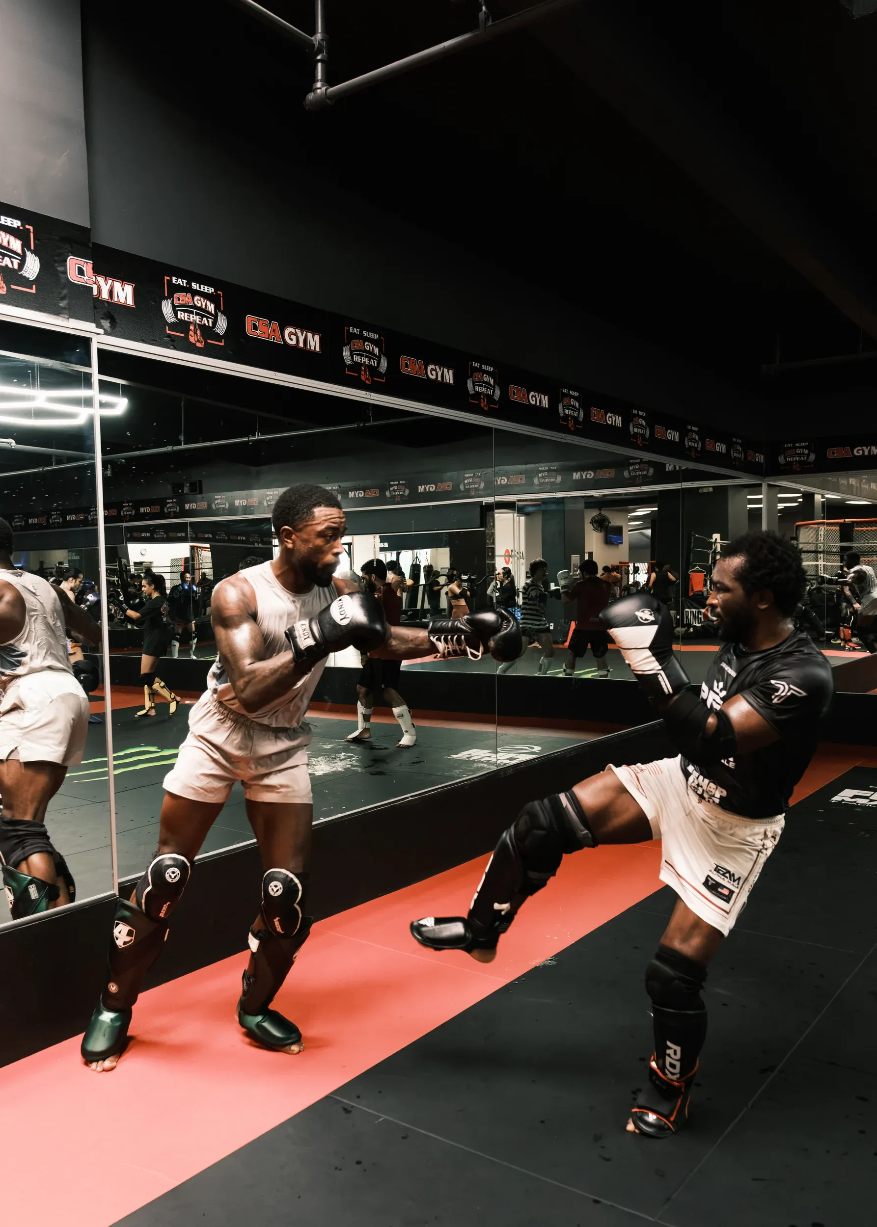 Fighters and athletes, frame 8