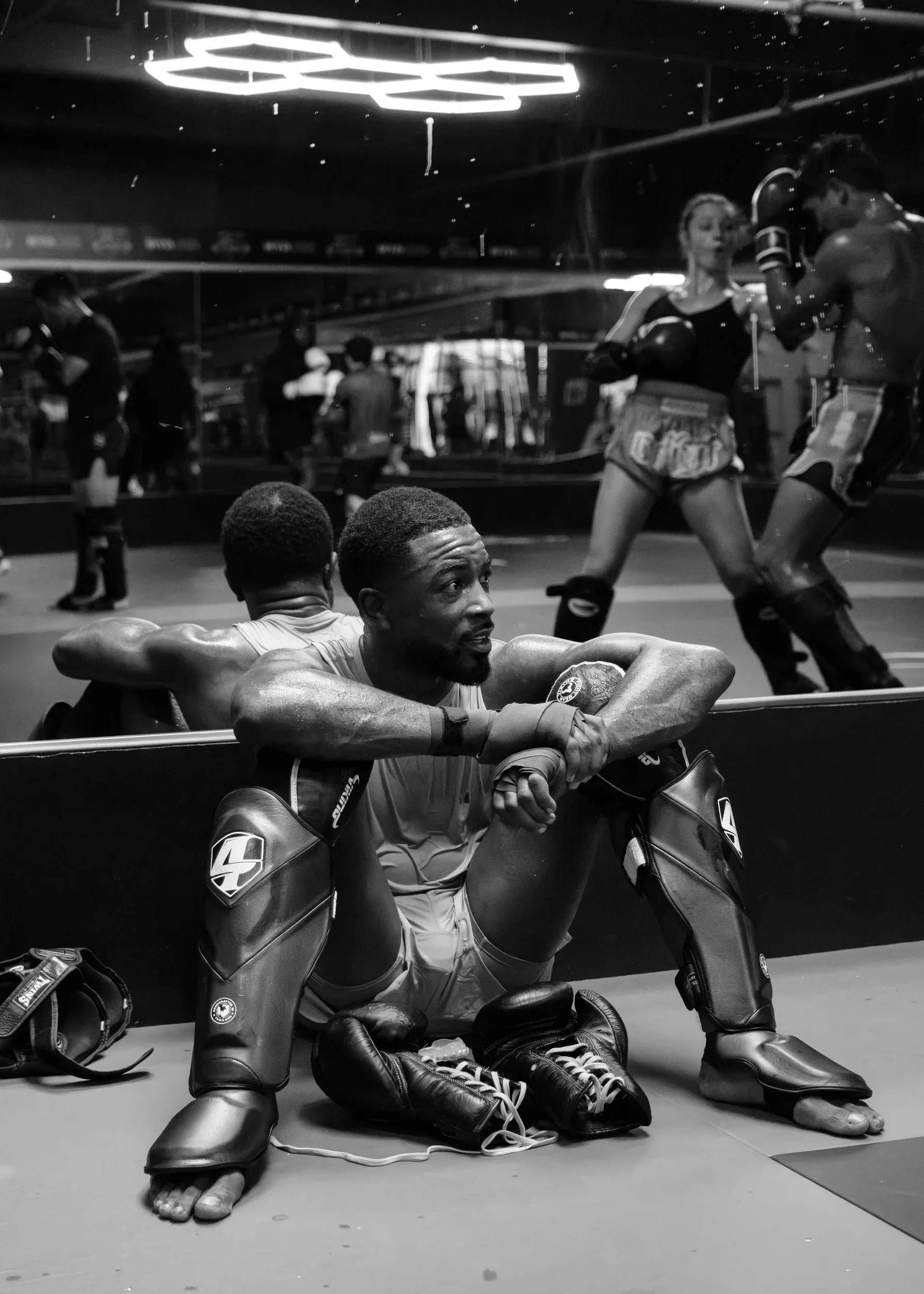 Fighters and athletes, frame 11