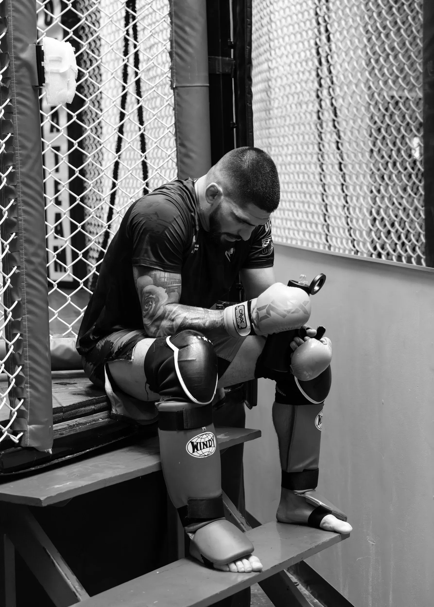 Fighters and athletes, frame 12